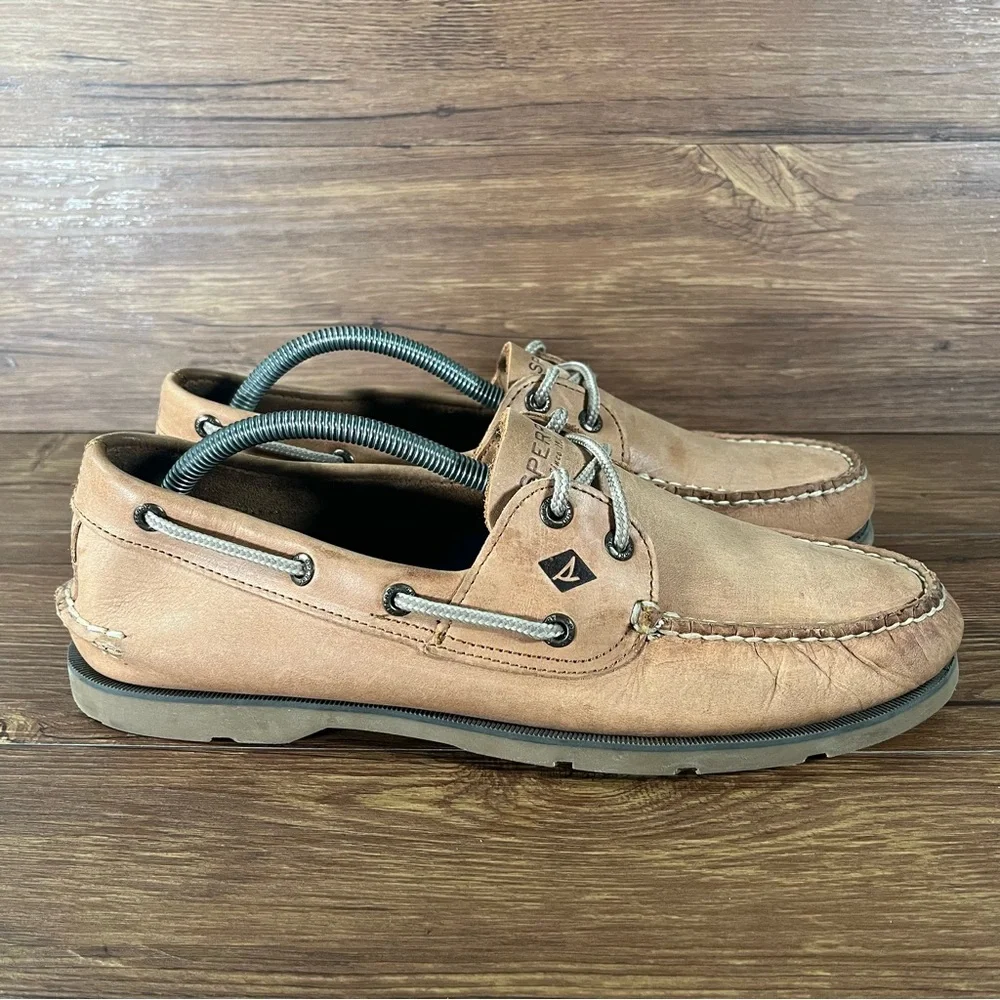 SPERRY BOAT SHOES Men’s Size 10.5 Old‎ Money Leather Sneakers